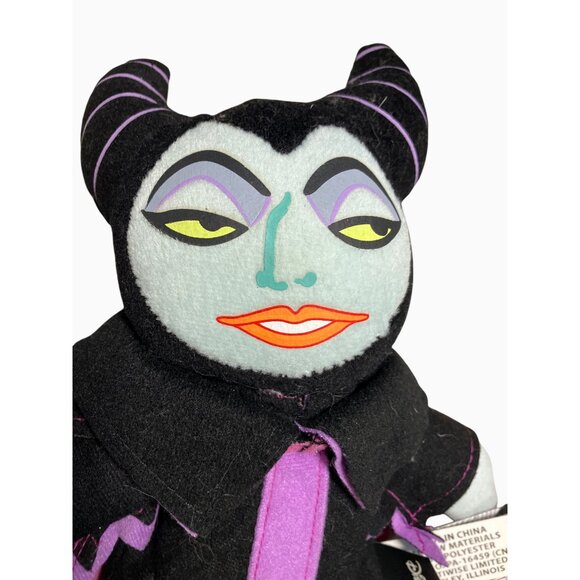 Disney Villains Maleficent Plush Doll 10 inch Collectible Toy For Kids and Fans - Picture 2 of 12